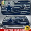 NFL Dallas Cowboys Waving Strong United Under The Colors Custom Auto Sun Shade