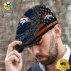 NFL Denver Broncos American Flag Custom Jeff Cap