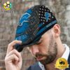 NFL Detroit Lions American Flag Custom Jeff Cap