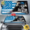 NFL Detroit Lions Skeleton Funny Custom Auto Sun Shade