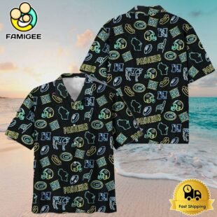 NFL Green Bay Packers Game Day Meets Island Vibes Hawaiian Shirt