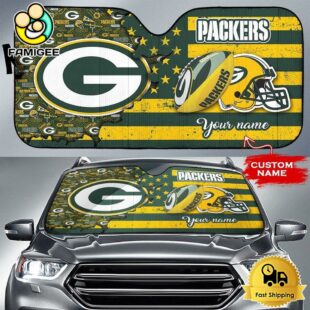 NFL Green Bay Packers Gridiron Glory Custom Auto Sun Shade