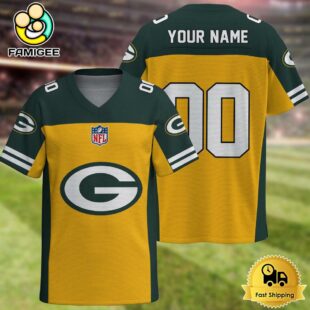 NFL Green Bay Packers New Logo 2025 Custom Football Jersey