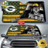 NFL Green Bay Packers Skeleton Funny Custom Auto Sun Shade