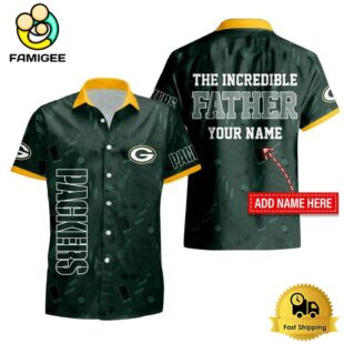 NFL Green Bay Packers The Increadible Father Hawaiian Shirt