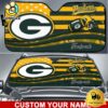 NFL Green Bay Packers Waving Strong United Under The Colors Custom Auto Sun Shade