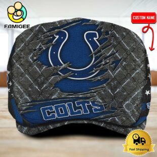 NFL Indianapolis Colts American Flag Custom Jeff Cap