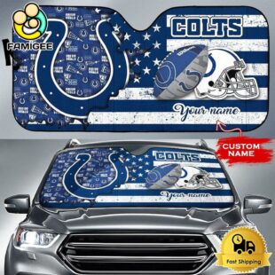 NFL Indianapolis Colts Gridiron Glory Custom Auto Sun Shade