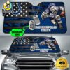 NFL Indianapolis Colts Mascot Breaks Through The Line Custom Auto Sun Shade