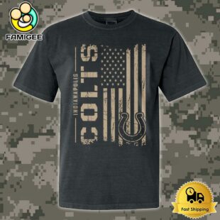 NFL Indianapolis Colts Military Appreciation Flag T Shirt