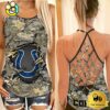 NFL Indianapolis Colts Women’s Camo Custom Criss Cross Back Tank Top