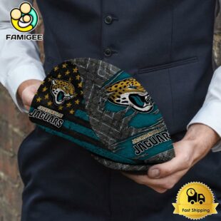 NFL Jacksonville Jaguars American Flag Custom Jeff Cap