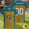 NFL Jacksonville Jaguars New Logo 2025 Custom Football Jersey