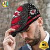 NFL Kansas City Chiefs American Flag Custom Jeff Cap