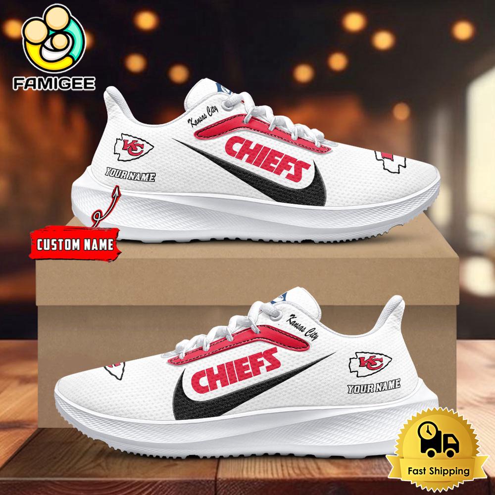 NFL Kansas City Chiefs Custom Lightweight Running Shoes For Sports Fans NFL Kansas City Chiefs Custom Lightweight Running Shoes For Sports Fans
