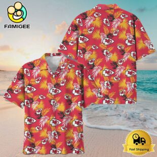 NFL Kansas City Chiefs Hawaiian Shirts For Family Trips