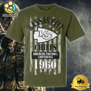 NFL Kansas City Chiefs The Green Military T Shirt