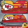 NFL Kansas City Chiefs Waving Strong United Under The Colors Custom Auto Sun Shade