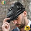 NFL Las Vegas Raiders American Flag Custom Jeff Cap