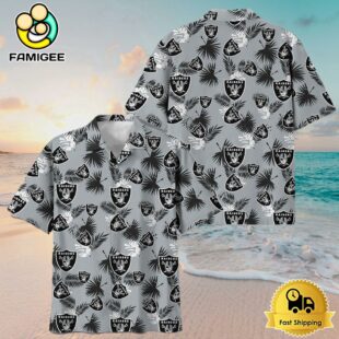 NFL Las Vegas Raiders Hawaiian Shirts For Family Trips