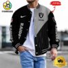 NFL Las Vegas Raiders Limited Edition Custom Name Baseball Jacket