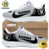 NFL Las Vegas Raiders Personalized Athletic Running Shoes For Fans