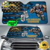 NFL Los Angeles Chargers Mascot Breaks Through The Line Custom Auto Sun Shade