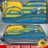 NFL Los Angeles Chargers Waving Strong United Under The Colors Custom Auto Sun Shade