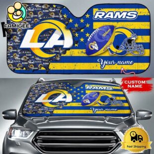 NFL Los Angeles Rams Gridiron Glory Custom Auto Sun Shade