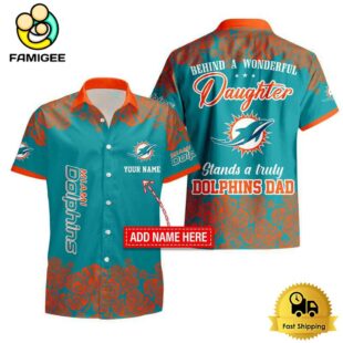 NFL Miami Dolphins Truly Fan Dad Hawaiian Shirt