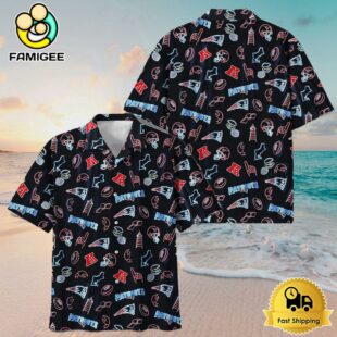 NFL New England Patriots Game Day Meets Island Vibes Hawaiian Shirt