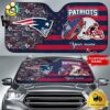 NFL New England Patriots Gridiron Glory Custom Auto Sun Shade