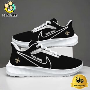 NFL New Orleans Saints All Day Comfort Sneakers Running Shoes