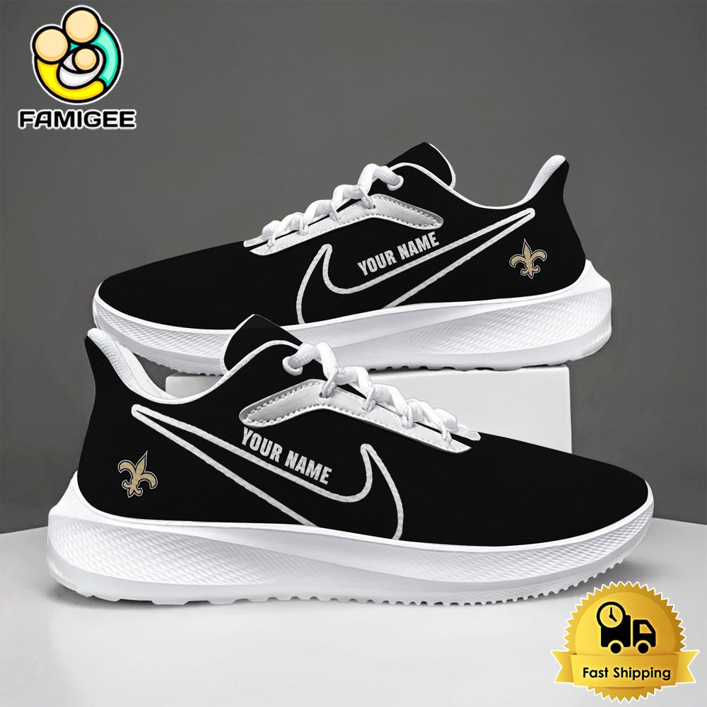NFL New Orleans Saints All Day Comfort Sneakers Running Shoes NFL New Orleans Saints All Day Comfort Sneakers Running Shoes