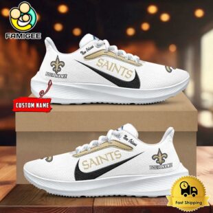NFL New Orleans Saints Custom Lightweight Running Shoes For Sports Fans