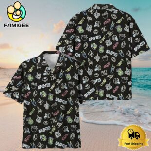 NFL New Orleans Saints Game Day Meets Island Vibes Hawaiian Shirt