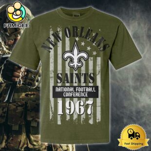 NFL New Orleans Saints The Green Military T Shirt