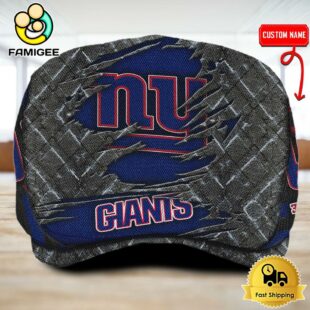 NFL New York Giants American Flag Custom Jeff Cap