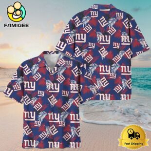 NFL New York Giants Hawaiian Shirts For Family Trips