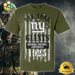 NFL New York Giants The Green Military T Shirt