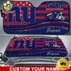 NFL New York Giants Waving Strong United Under The Colors Custom Auto Sun Shade