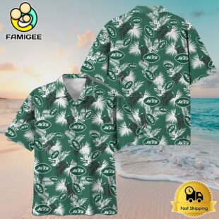 NFL New York Jets Hawaiian Shirts For Family Trips