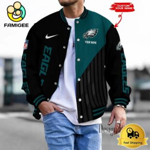 NFL Philadelphia Eagles Limited Edition Custom Name Baseball Jacket