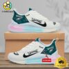NFL Philadelphia Eagles Team Logo Custom Women's Rainbow Atmospheric Cushion Running Shoes