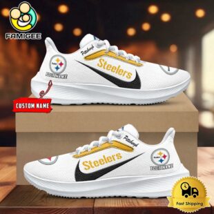 NFL Pittsburgh Steelers Custom Lightweight Running Shoes For Sports Fans
