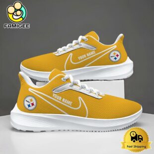 NFL Pittsburgh Steelers Lightweight Custom Fan Running Shoes
