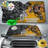 NFL Pittsburgh Steelers Mascot Breaks Through The Line Custom Auto Sun Shade
