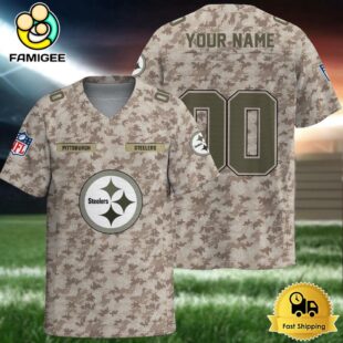 NFL Pittsburgh Steelers Military Appreciation Day Custom Football Jersey