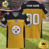 NFL Pittsburgh Steelers New Logo 2025 Custom Football Jersey