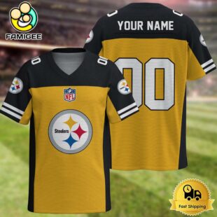 NFL Pittsburgh Steelers New Logo 2025 Custom Football Jersey
